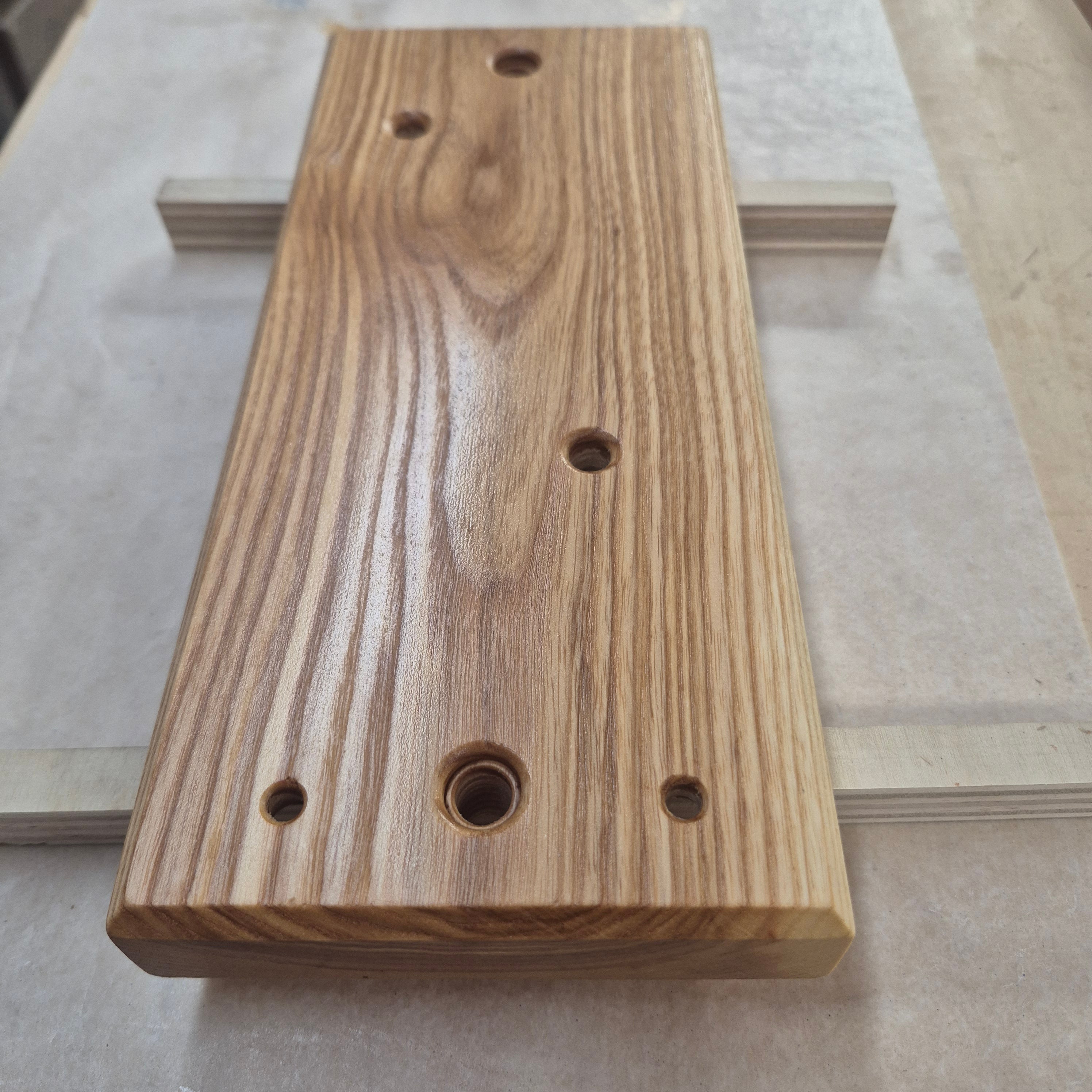 Custom Bolt-on Hardwood CB Mounts for Peterbilt 589 / 579 / 567