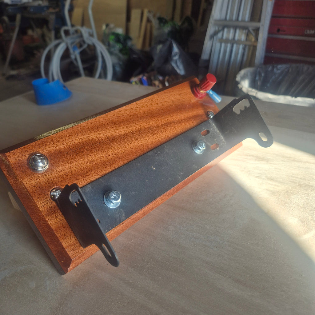 Custom Bolt-on Hardwood CB Mounts for Peterbilt 589 / 579 / 567