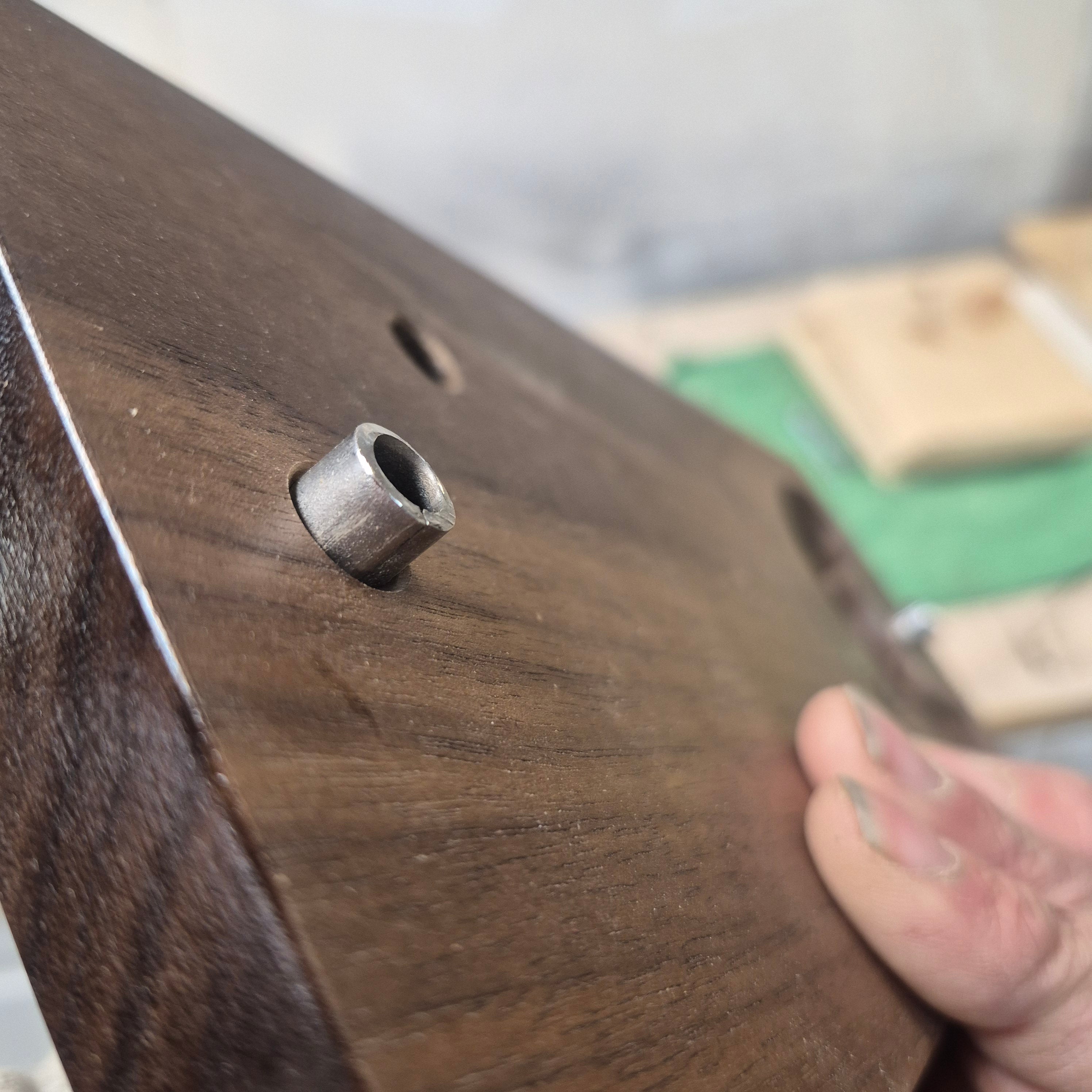 Custom Bolt-on Hardwood CB Mounts for Peterbilt 589 / 579 / 567