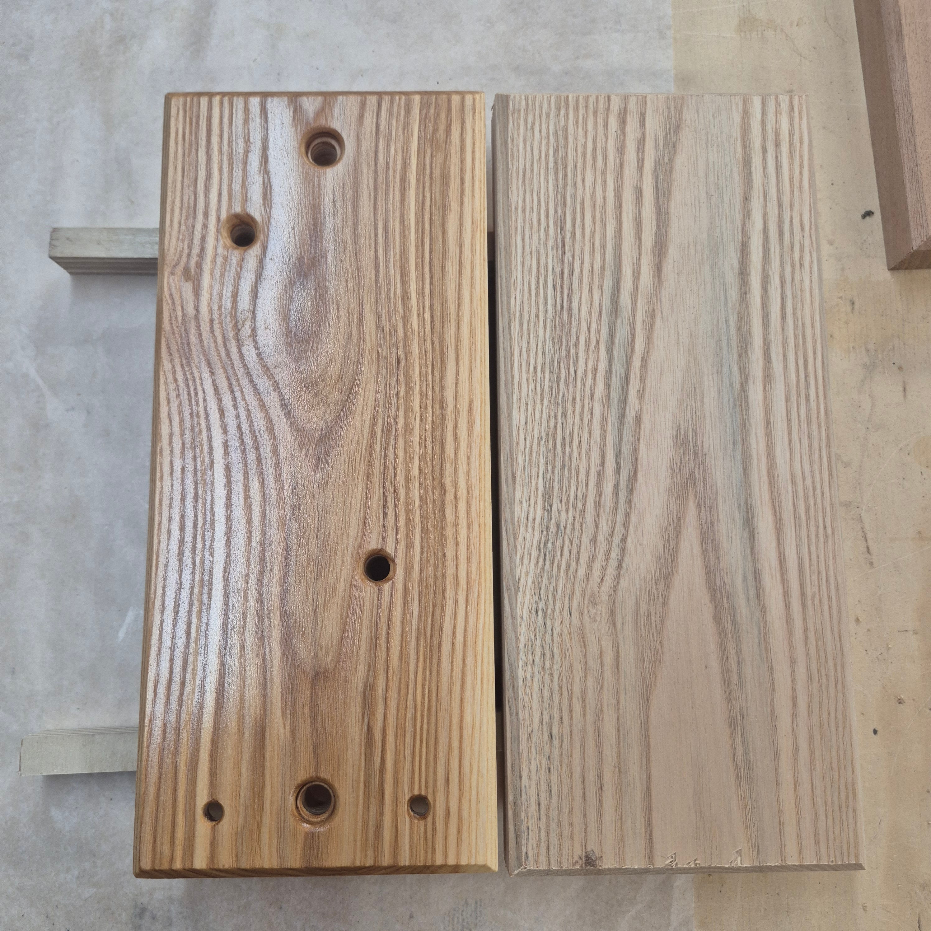 Custom Bolt-on Hardwood CB Mounts for Peterbilt 589 / 579 / 567