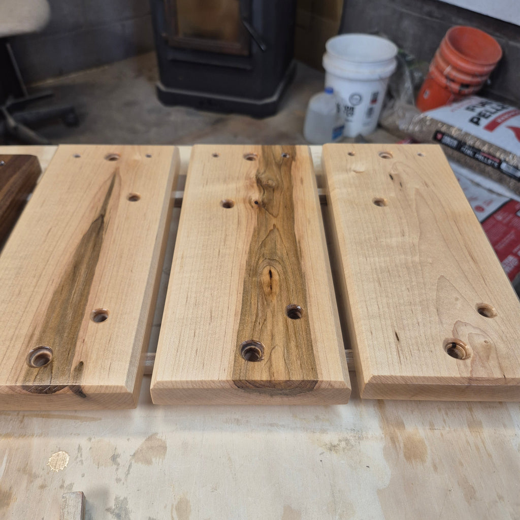 Custom Bolt-on Hardwood CB Mounts for Peterbilt 589 / 579 / 567