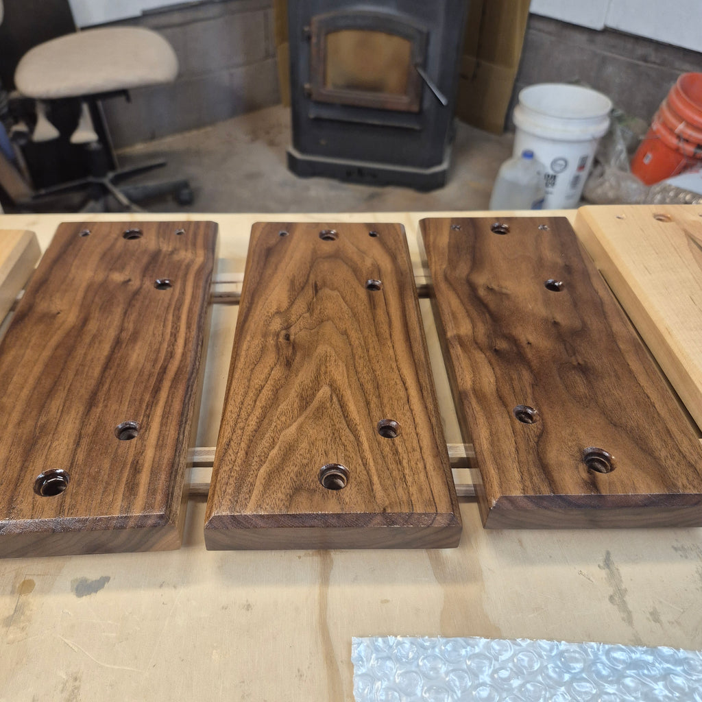 Custom Bolt-on Hardwood CB Mounts for Peterbilt 589 / 579 / 567