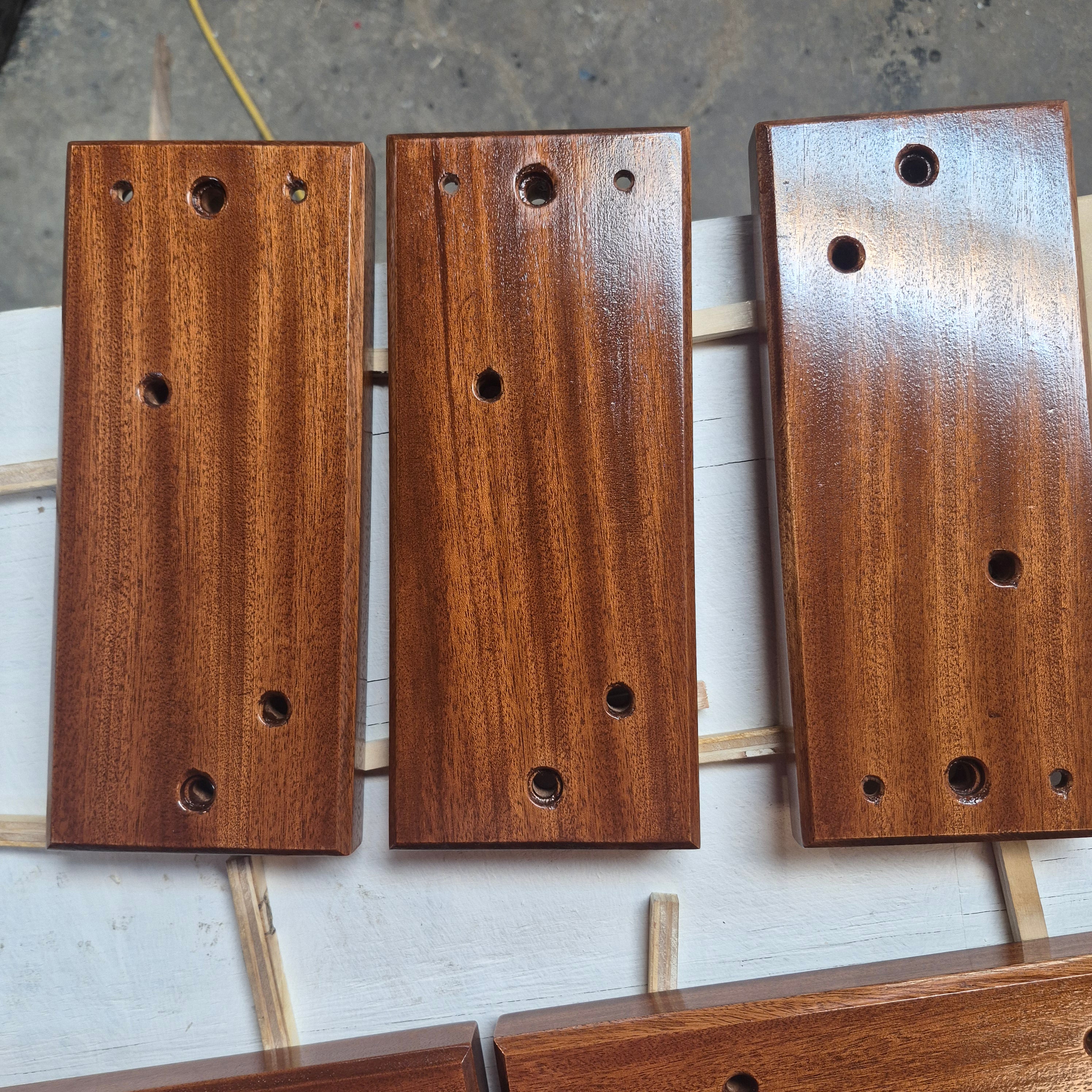 Custom Bolt-on Hardwood CB Mounts for Peterbilt 589 / 579 / 567