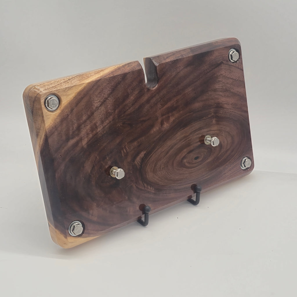 Custom Hardwood CB Mounts for Peterbilt 389,379