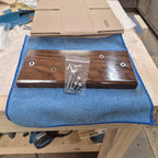 Custom Bolt-on Hardwood CB Mounts for Peterbilt 589 / 579 / 567