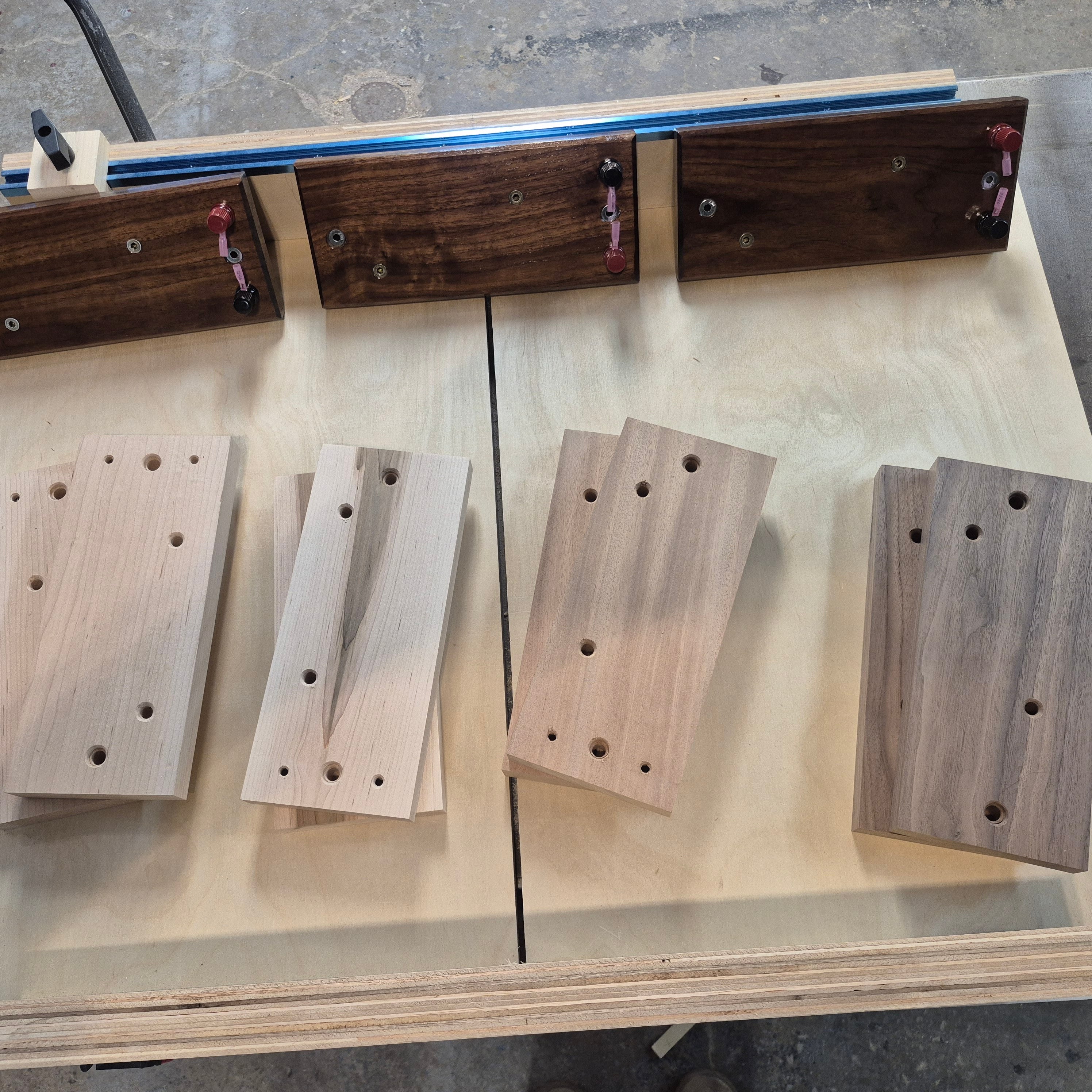 Custom Bolt-on Hardwood CB Mounts for Peterbilt 589 / 579 / 567