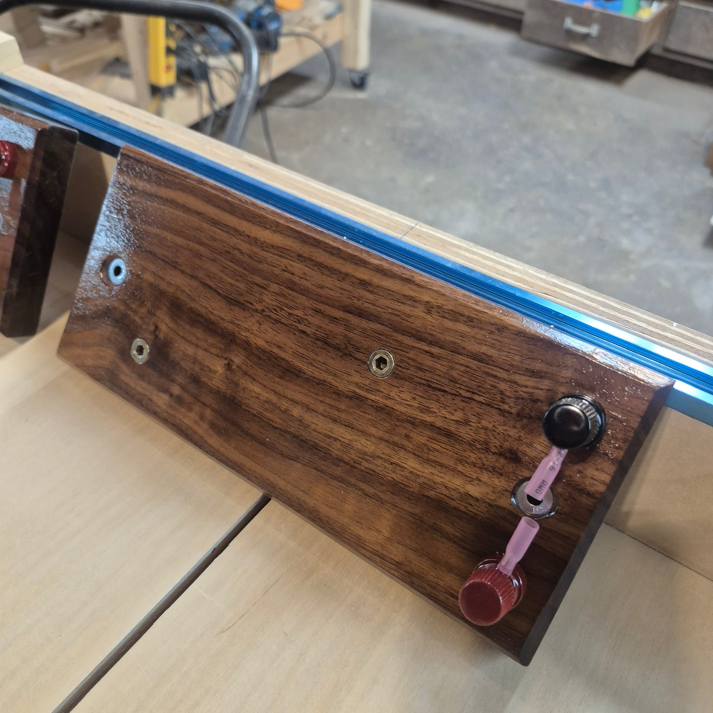 Custom Bolt-on Hardwood CB Mounts for Peterbilt 589 / 579 / 567