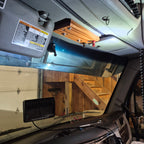 Custom Bolt-on Hardwood CB Mounts for Peterbilt 589 / 579 / 567